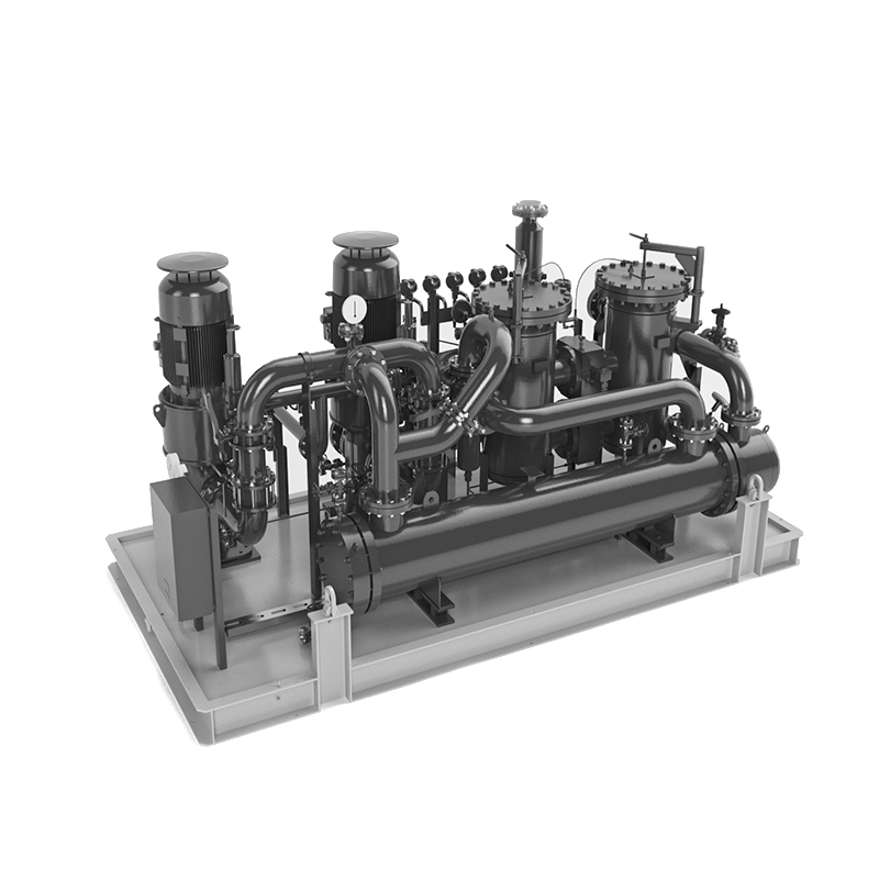 Base plate system for oil supply